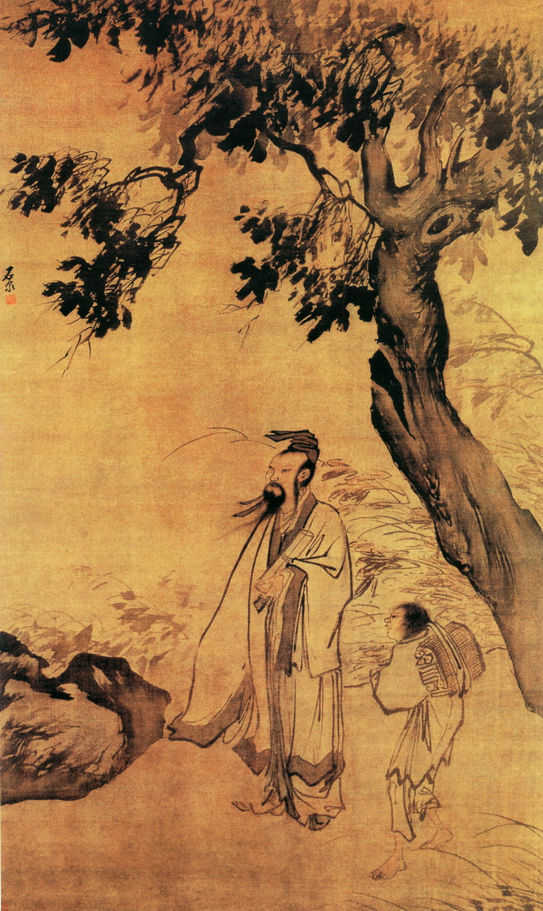 在绘画的门类,题材方面,传统的人物画,山水画,花鸟画盛行,文人墨戏画