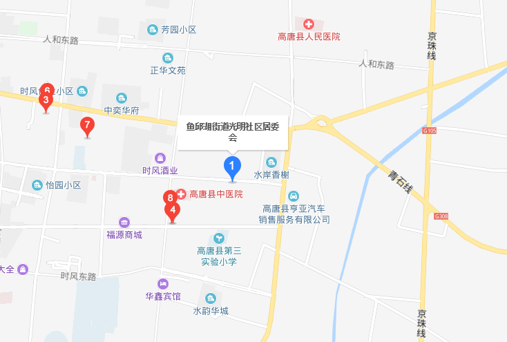  p>鱼邱湖街道即是山东高唐县城所在地.