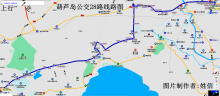 葫芦岛公交28路线路图