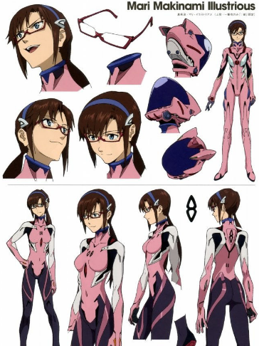 真希波 マリ イラストリアス,罗马音:makinami mari illustrious)