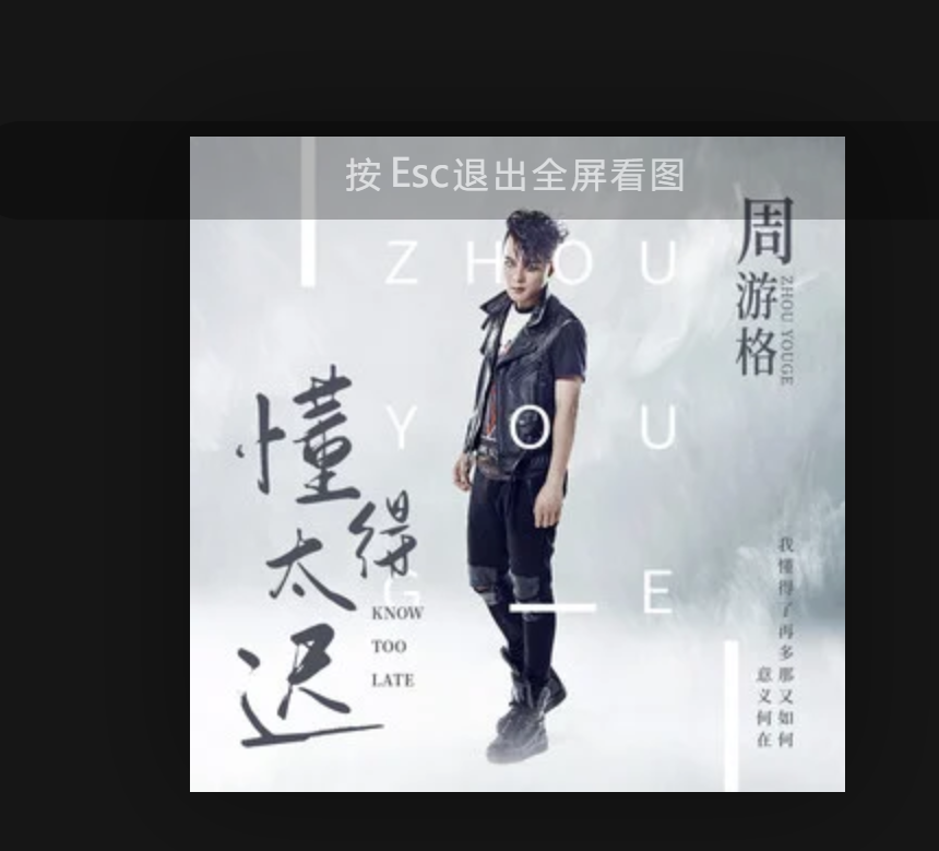 懂得太迟