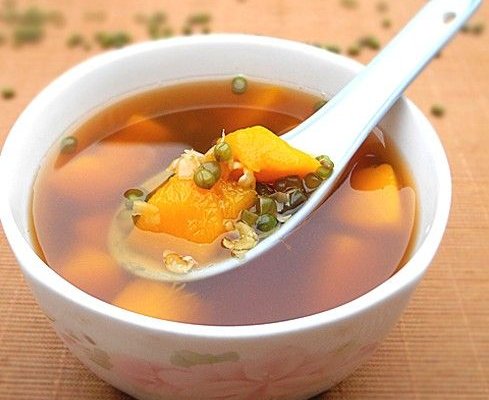 老南瓜绿豆汤