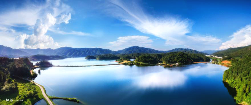 清流九龙湖