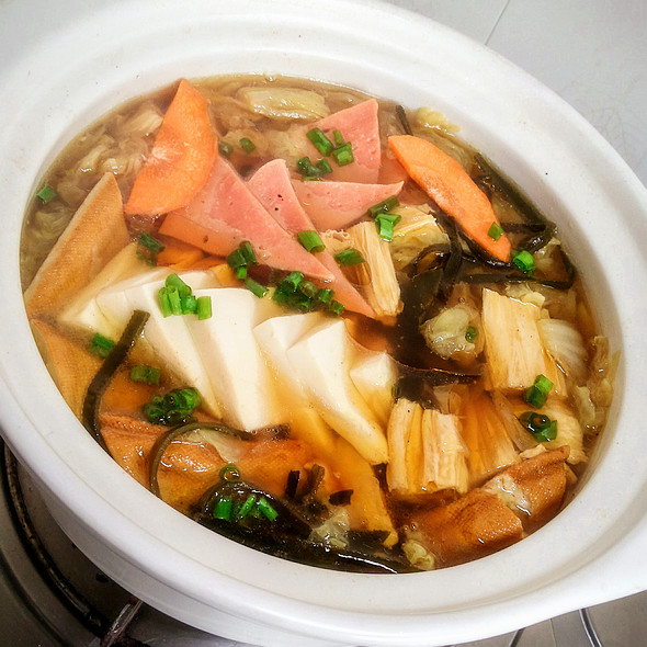 焖什锦豆腐