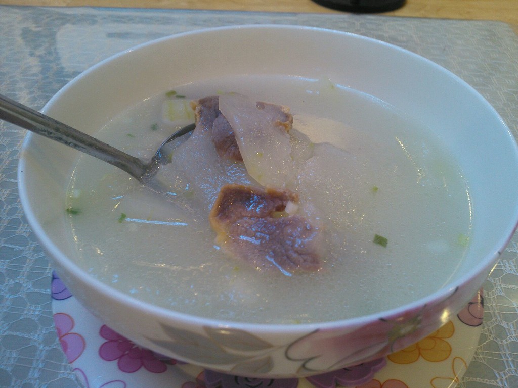 咸肉冬瓜汤