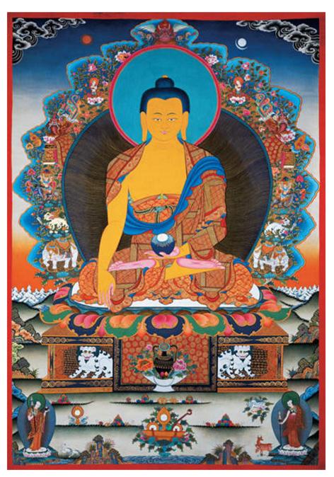 世界最美的唐卡:释迦牟尼佛唐卡