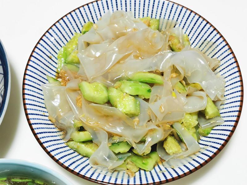 麻酱粉皮黄瓜