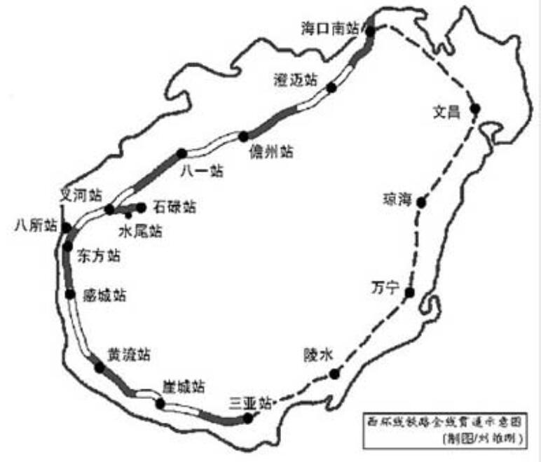 海南岛西环线