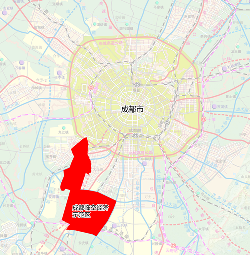  p></p></a>成都临空经济示范区位于成都市双流区内,规划范围以 a target=