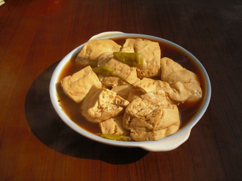 菜卤豆腐