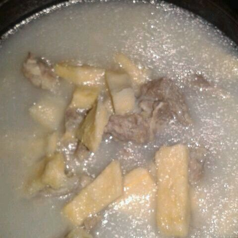 榴莲壳煲排骨