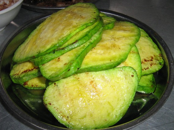 橄榄油煎小瓜