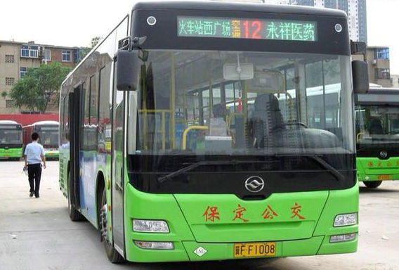  p>保定12路(保定火车站西广场 — 北常保),全程14.5公里.