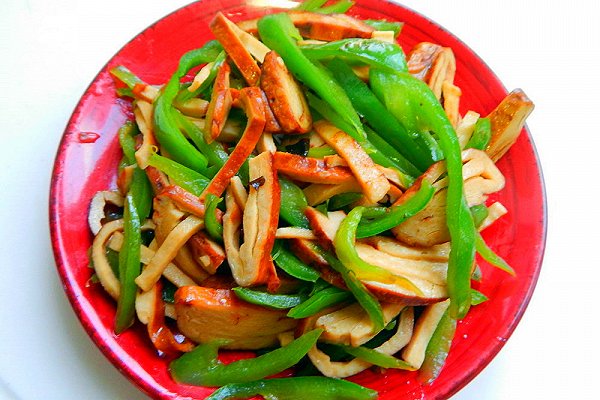 辣椒炒豆干