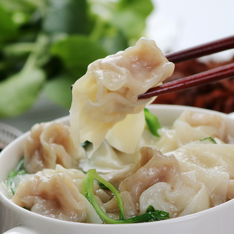 黄瓜鲜肉馄饨