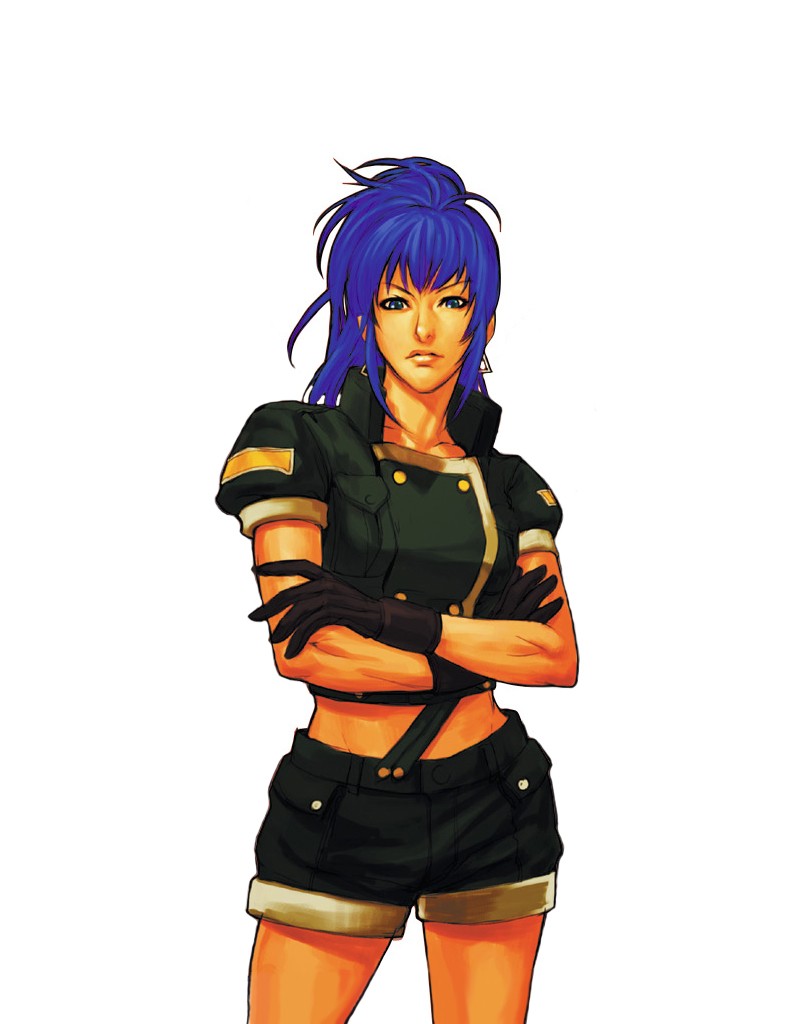 ン (leona heidern)】是snk的格斗游戏【拳皇】系列中的架空女性人物