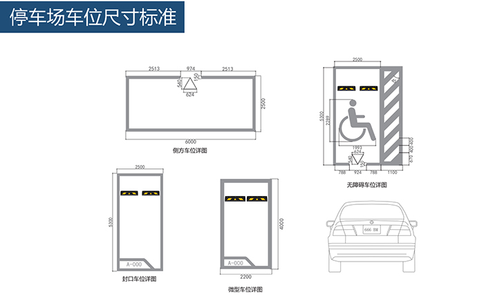 侧位停车尺寸