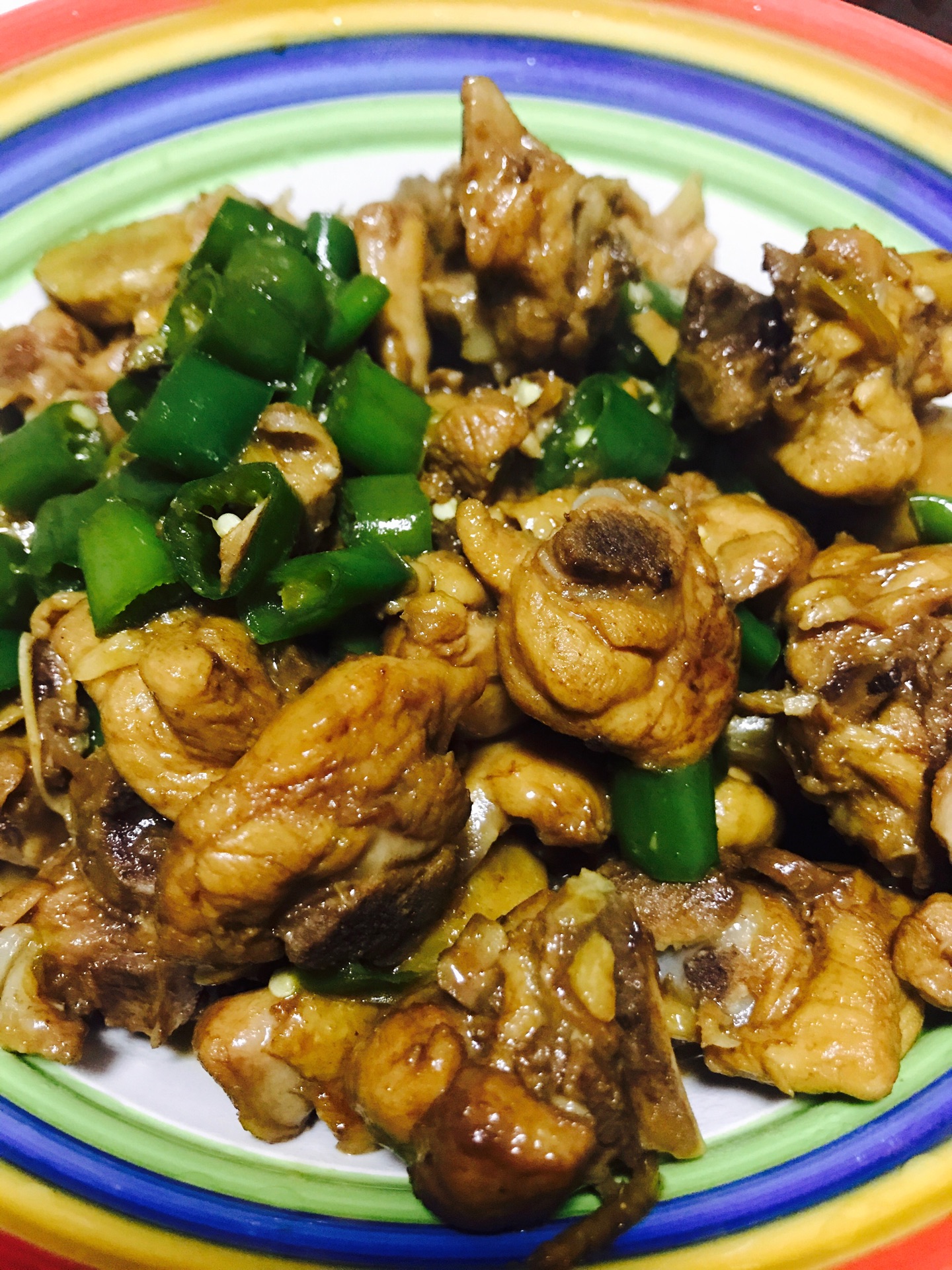 青椒炒鸡块