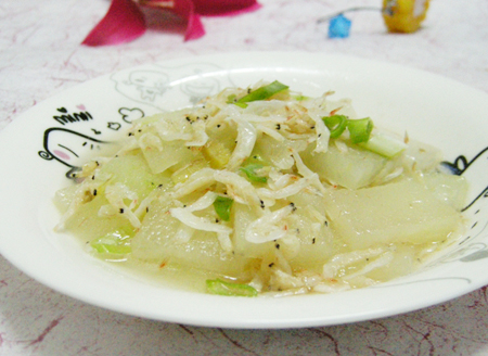虾皮炒冬瓜
