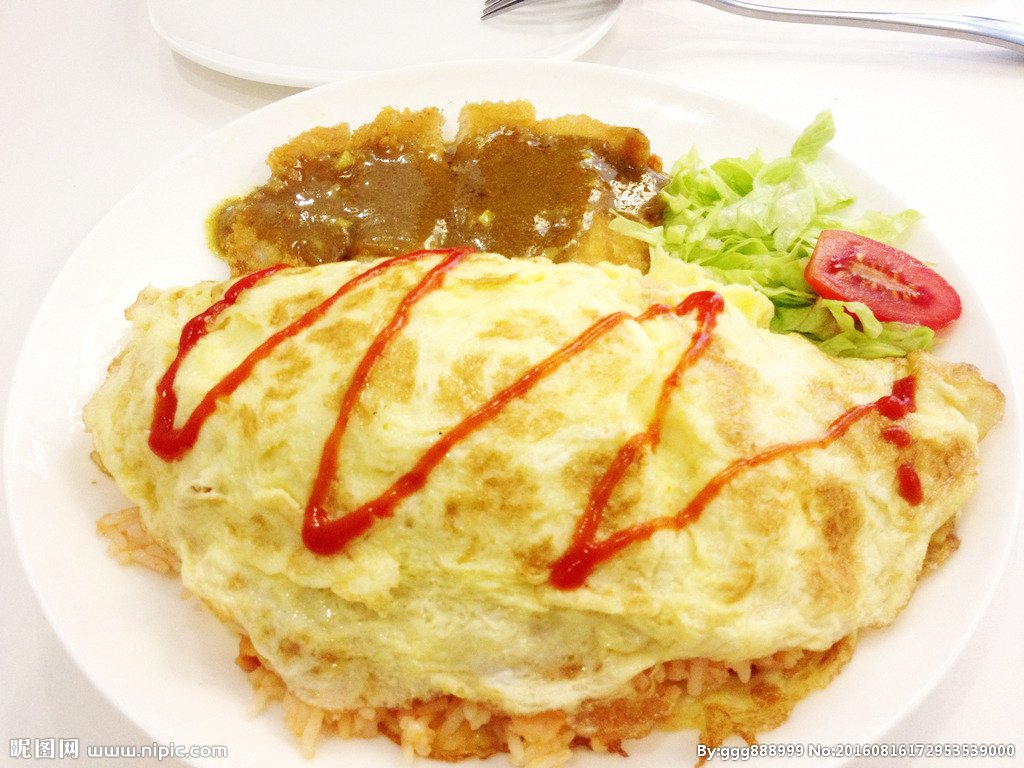 酸酸甜甜蛋包饭