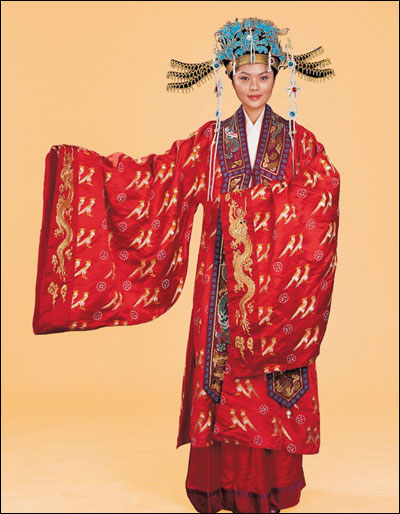 明朝妇女服饰
