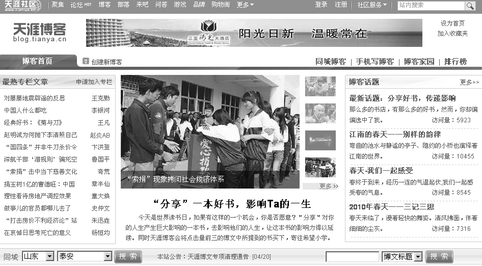 天涯论坛