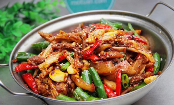 干锅牛肚