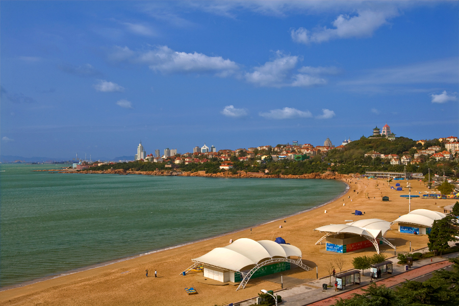 青岛第一海水浴场 全网资源