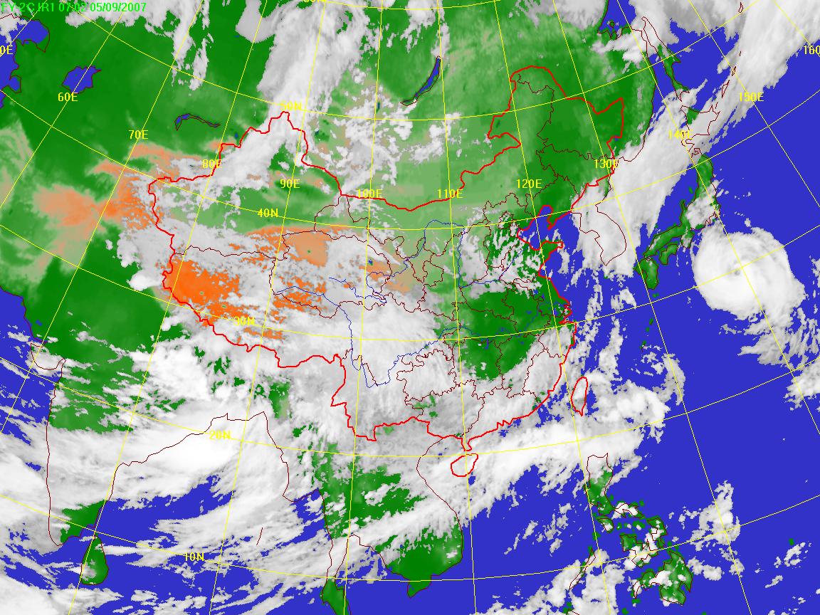天气云图2345_(天气云图降雨分布卫星)