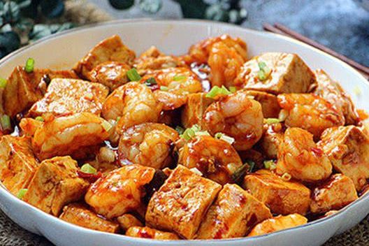 鲜虾烧豆腐