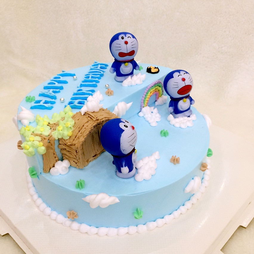 叮当猫生日蛋糕