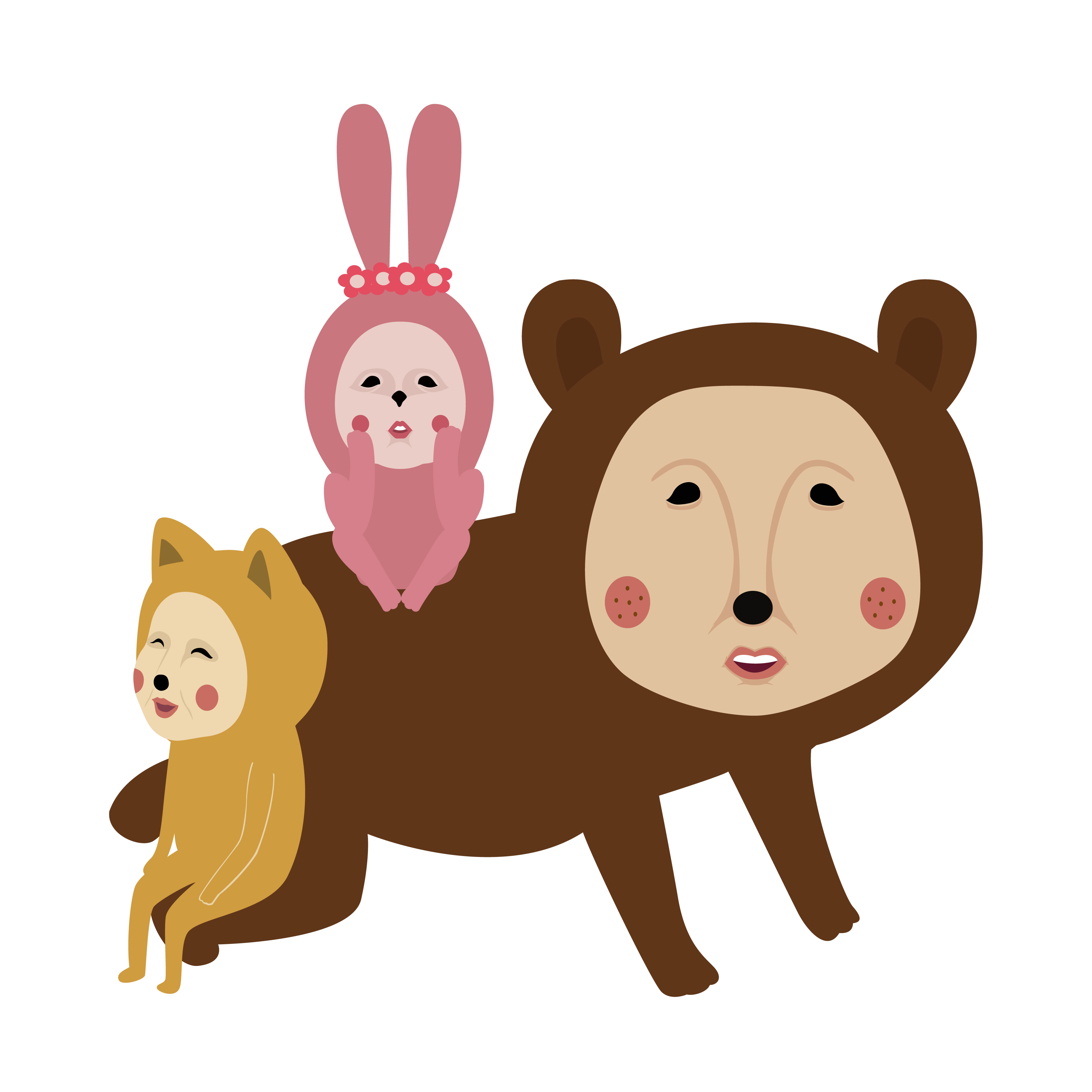 有趣的)和日文kuma(解:熊)组合而成的,面白在日语里是有趣的意思,因此