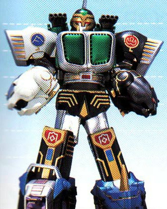 p></p></a>《百兽战队牙吠连者》(日文:百獣戦队ガオレンジャー),于2001年2月