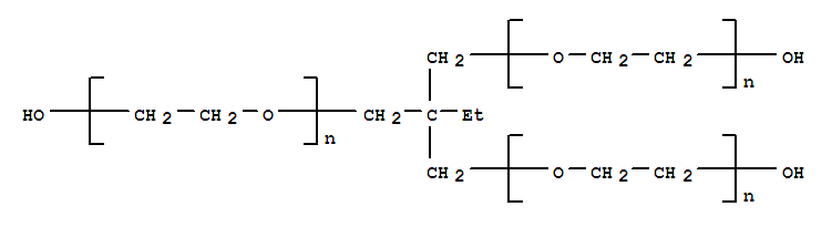 环氧乙烷醚是一种化学物质,化学式是(c2h4o)n(c2h4o)n(c2h4o)nc6h14o3