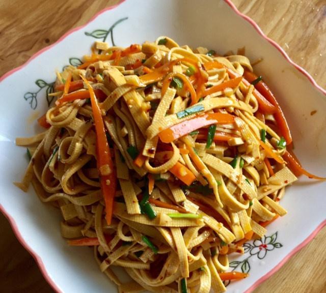 香辣豆腐皮