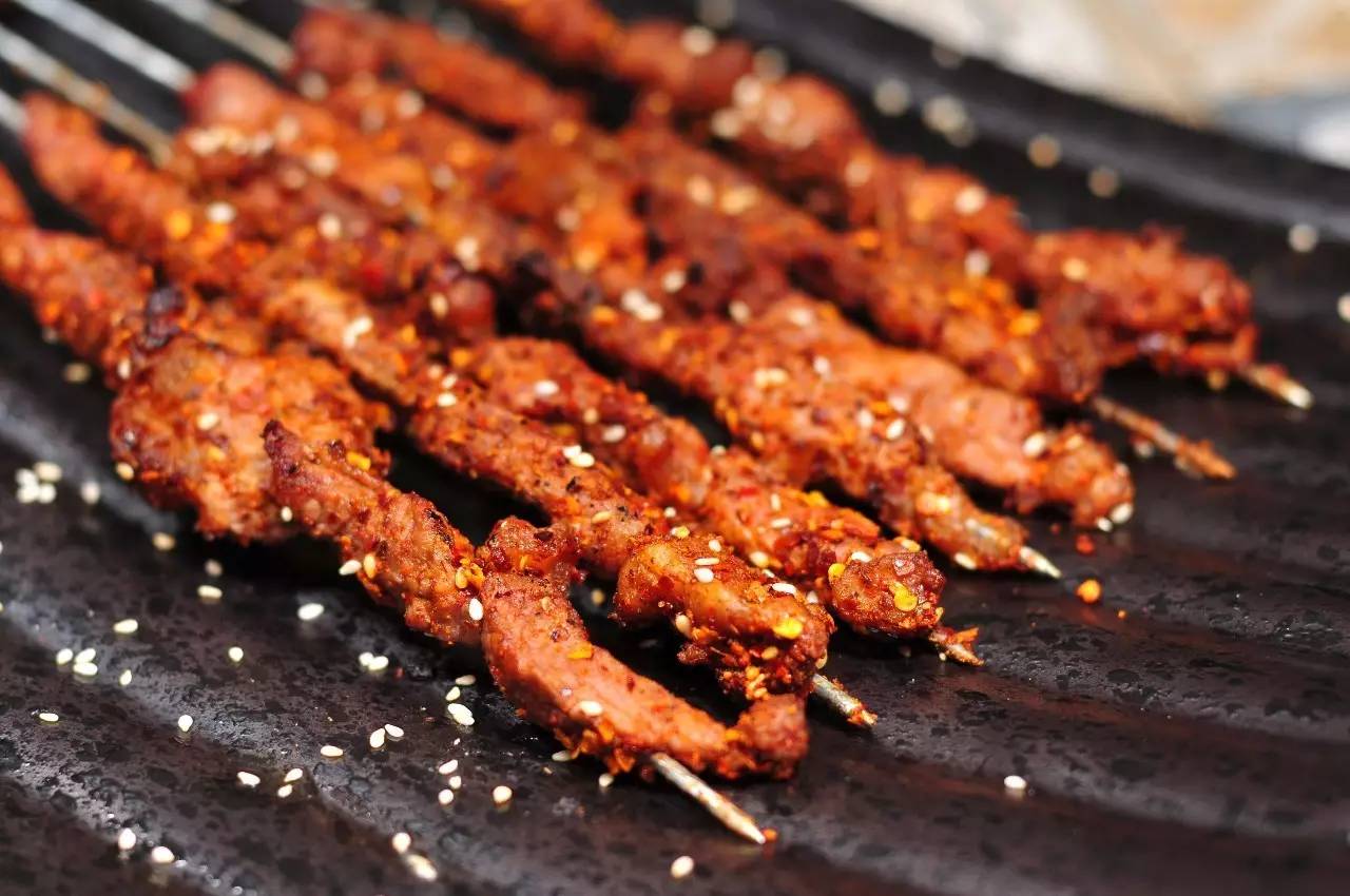 烤牛肉串