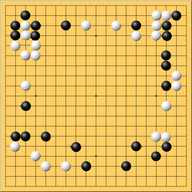 孙策诏吕范弈棋局面
