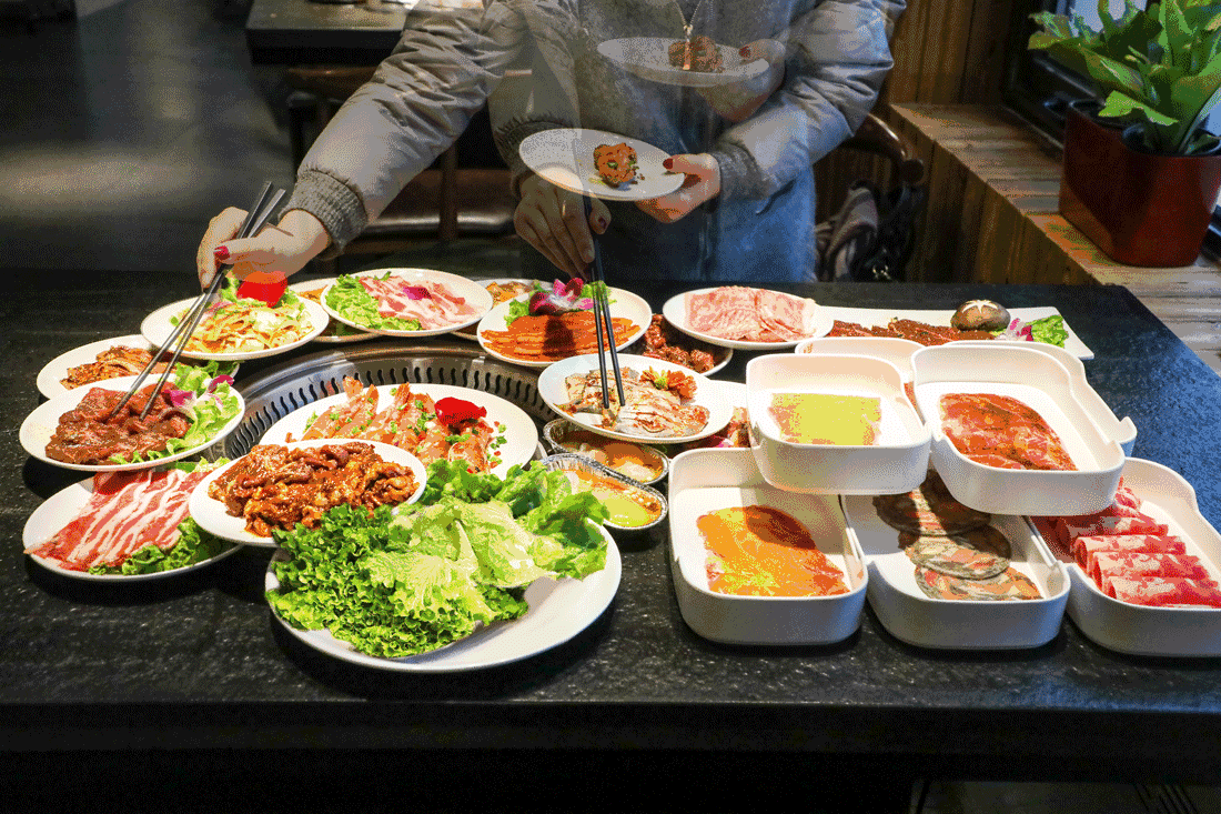 再一饭店自助烤肉