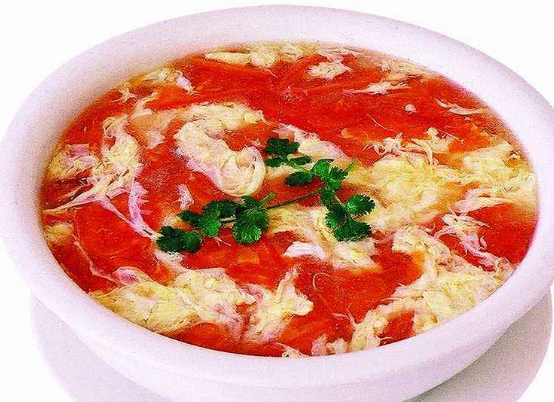 豆腐番茄鸡蛋汤