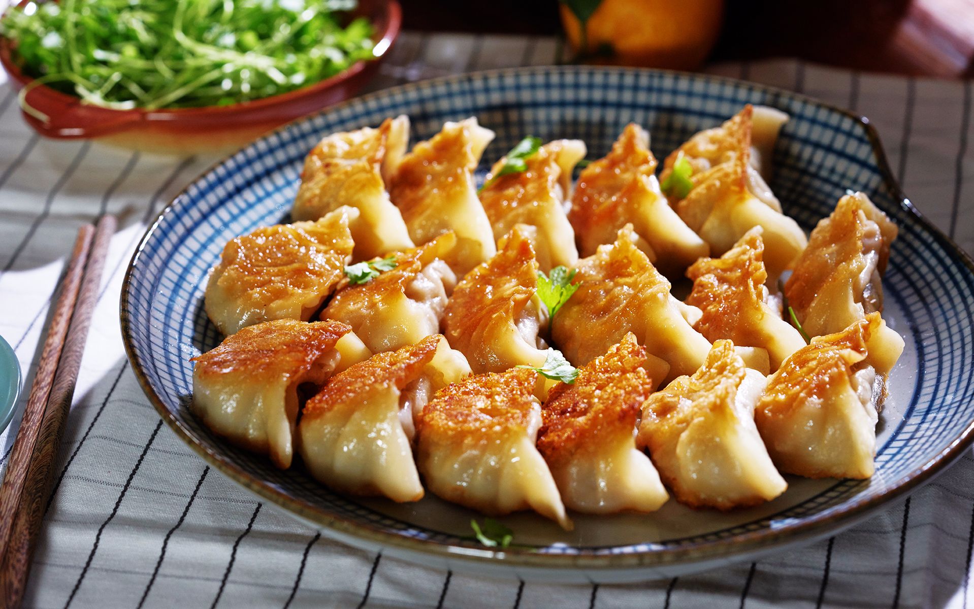 芹菜煎饺
