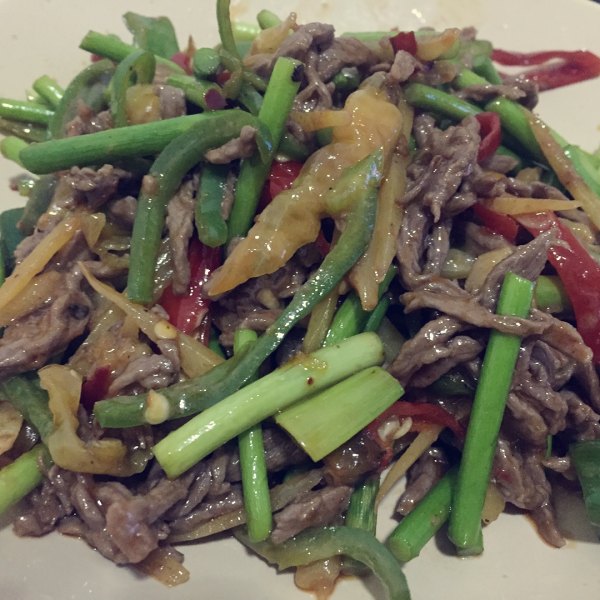 泡椒西芹牛肉丝