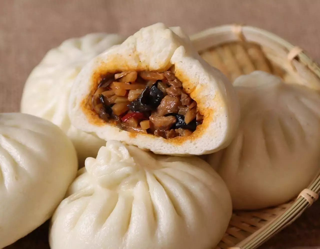 香辣茄子包
