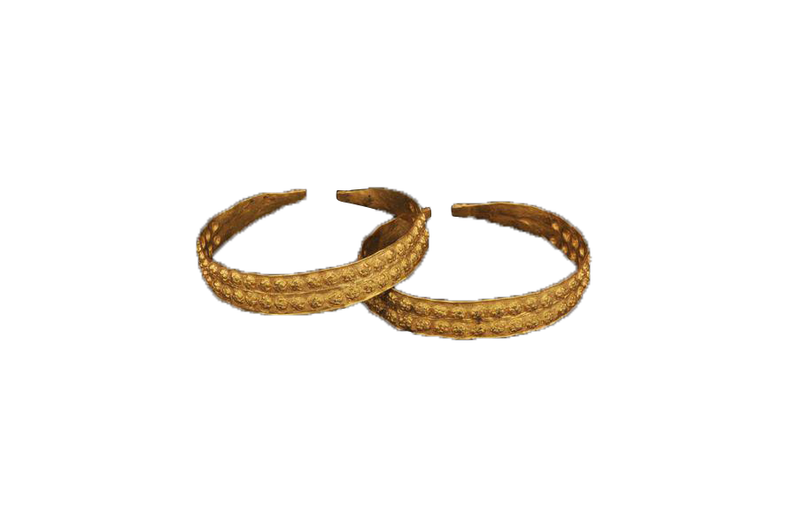 宋代梅花纹金手镯