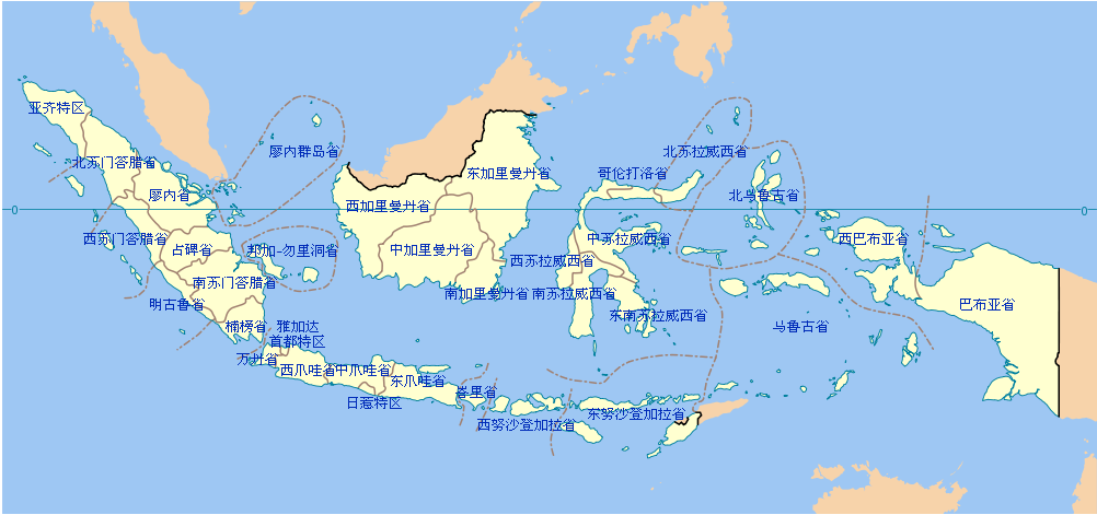 印度尼西亚行政区划