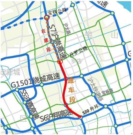  /p> p>沪崇高速公路于2016年10月动工建设(一期),一期于2019年10月18