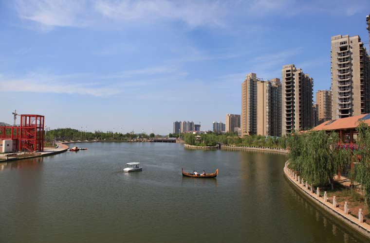 山东滨州秦皇河国家湿地公园