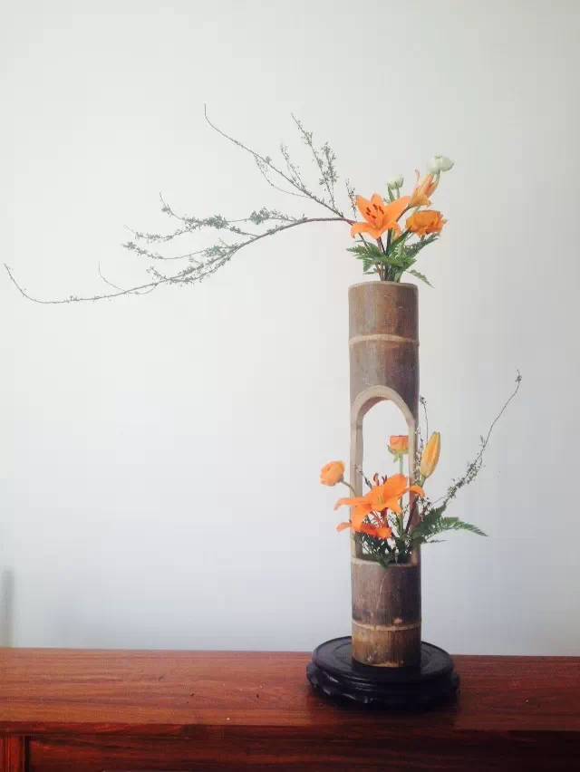 传统插花
