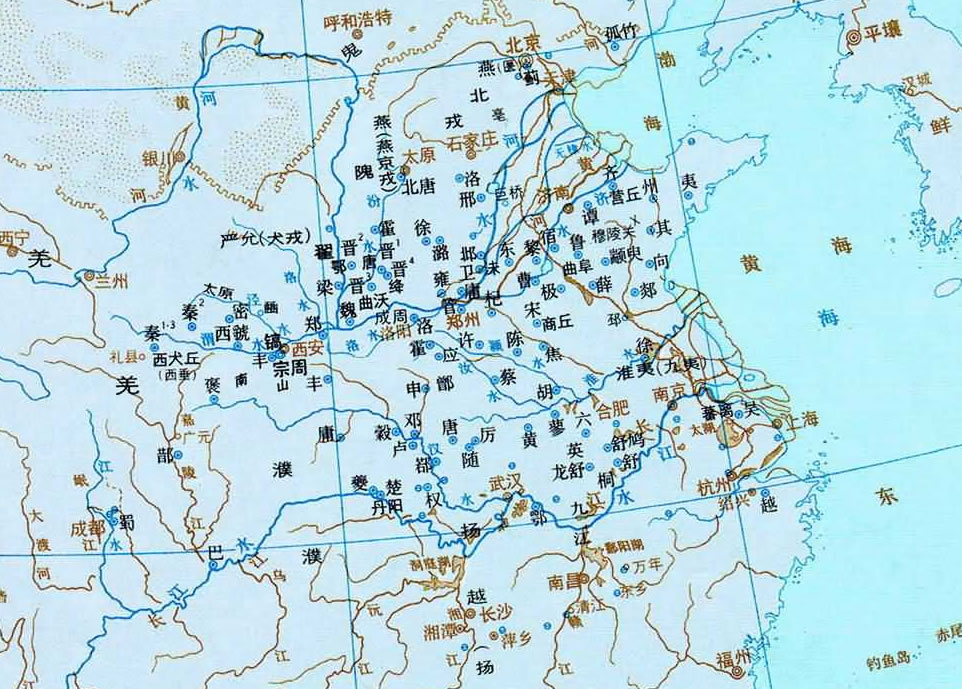 镐为都城,因在东周都城洛邑(今河南省洛阳市)以西,史称西周