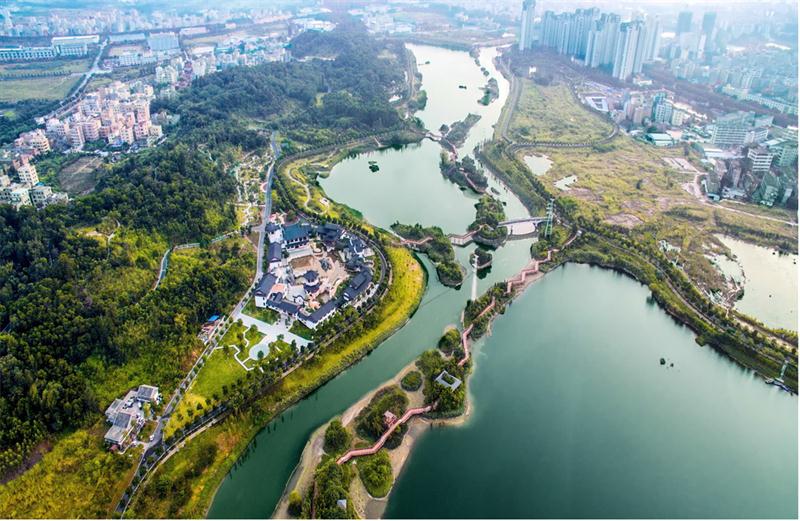  p>广东花都湖国家湿地公园位于广州市花都区,属珠江流域,范围为新街