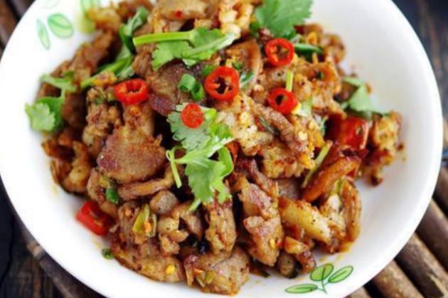 辣炒羊肉片